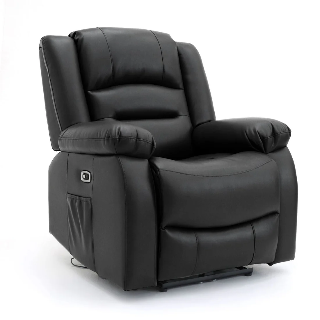 Alva Electric Recliner Sofa Black Armchair - Image 2