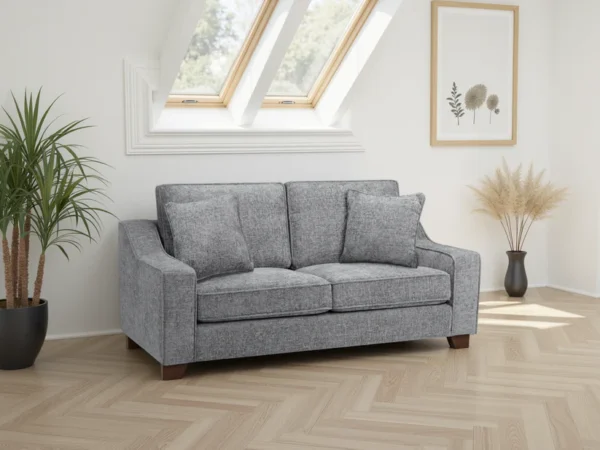 Nebraska Sofa Slate 3 Seater