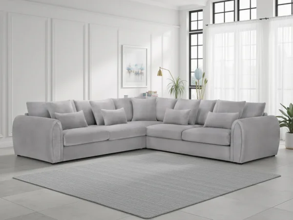 Mirabel Sofa Grey Large Corner