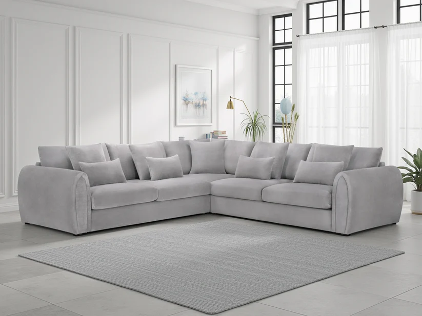 Mirabel Sofa Grey Large Corner
