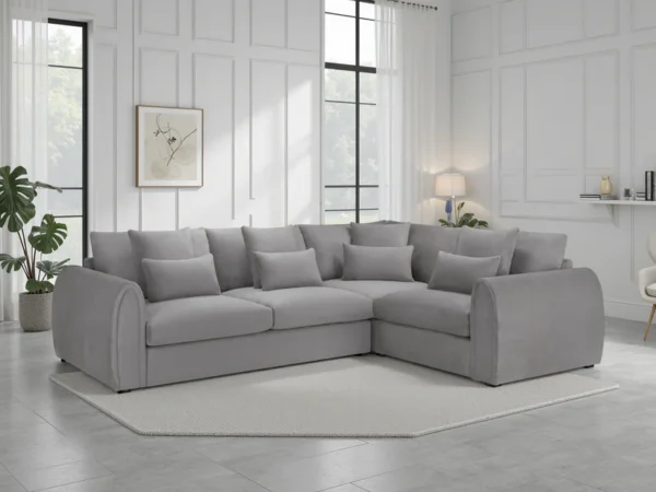 Mirabel Sofa Grey Right Hand Facing Corner