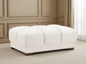 Azzuro Sofa Cream Footstool