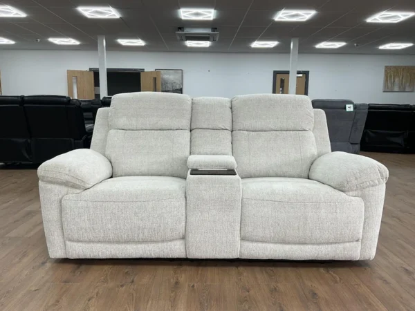 Owen Electric Recliner Sofa Beige 2 Seater