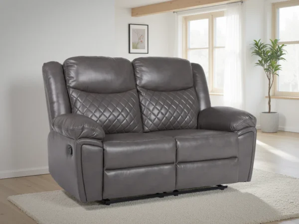 Myra Recliner Sofa Grey 2 Seater