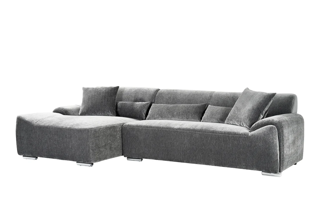 Modena Sofa Charcoal Left Hand - Image 2