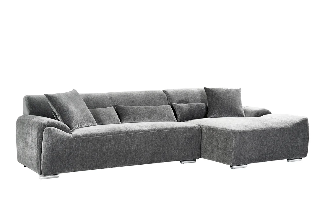 Modena Sofa Charcoal Right Hand - Image 2