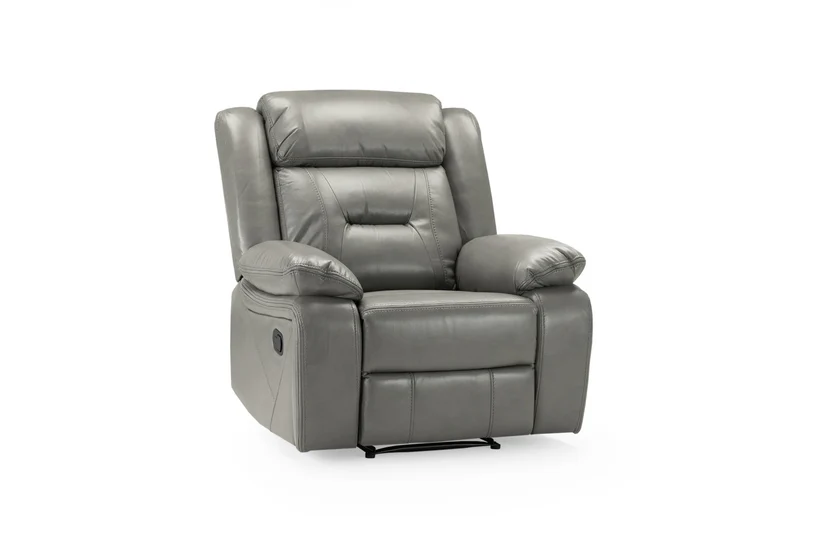 Novie Recliner Sofa Grey Armchair