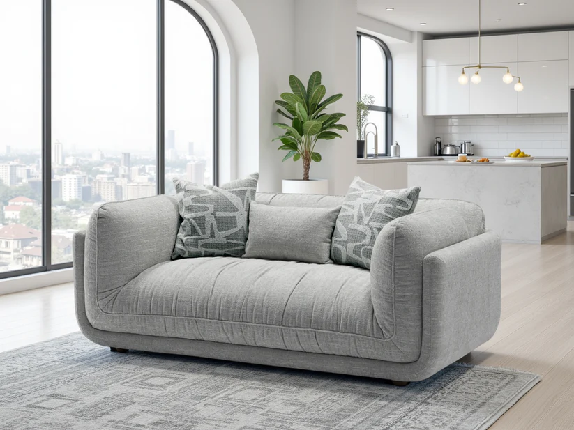 Oxford Sofa Grey 2 Seater