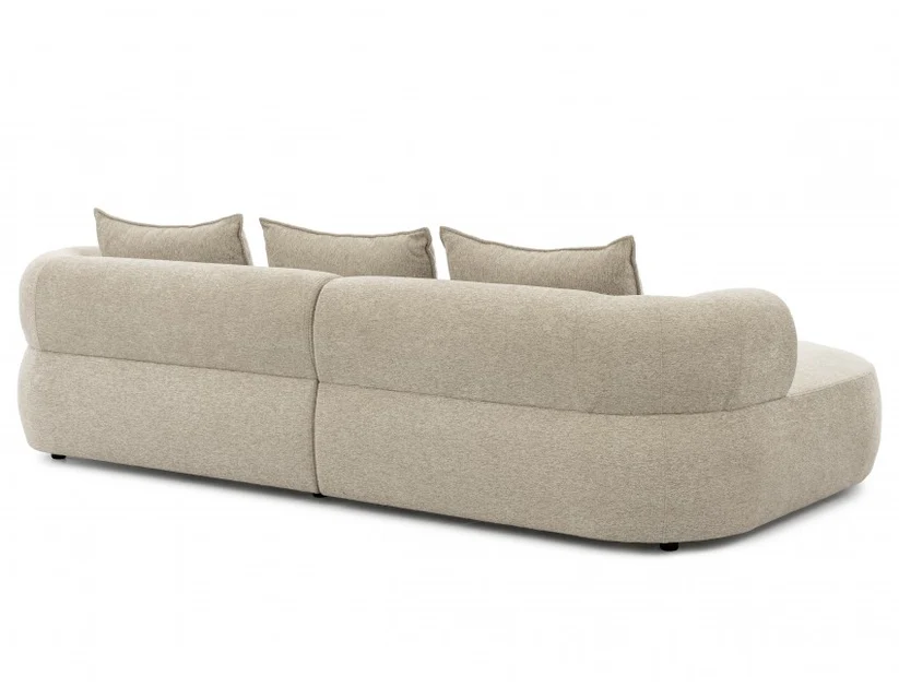 Ferro Beige Left Hand Corner Sofa - Image 4